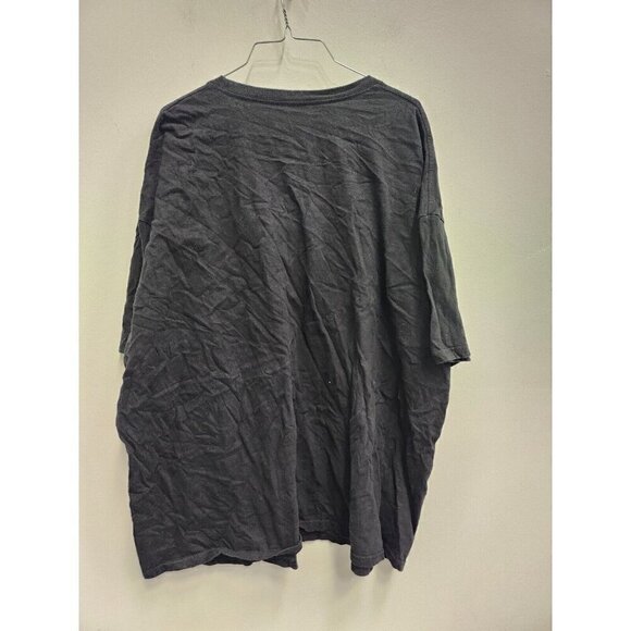 Hurley Mens T-Shirt Size 3XL Black Spellout Logo Short Sleeve Crew Neck Cotton - Picture 6 of 7